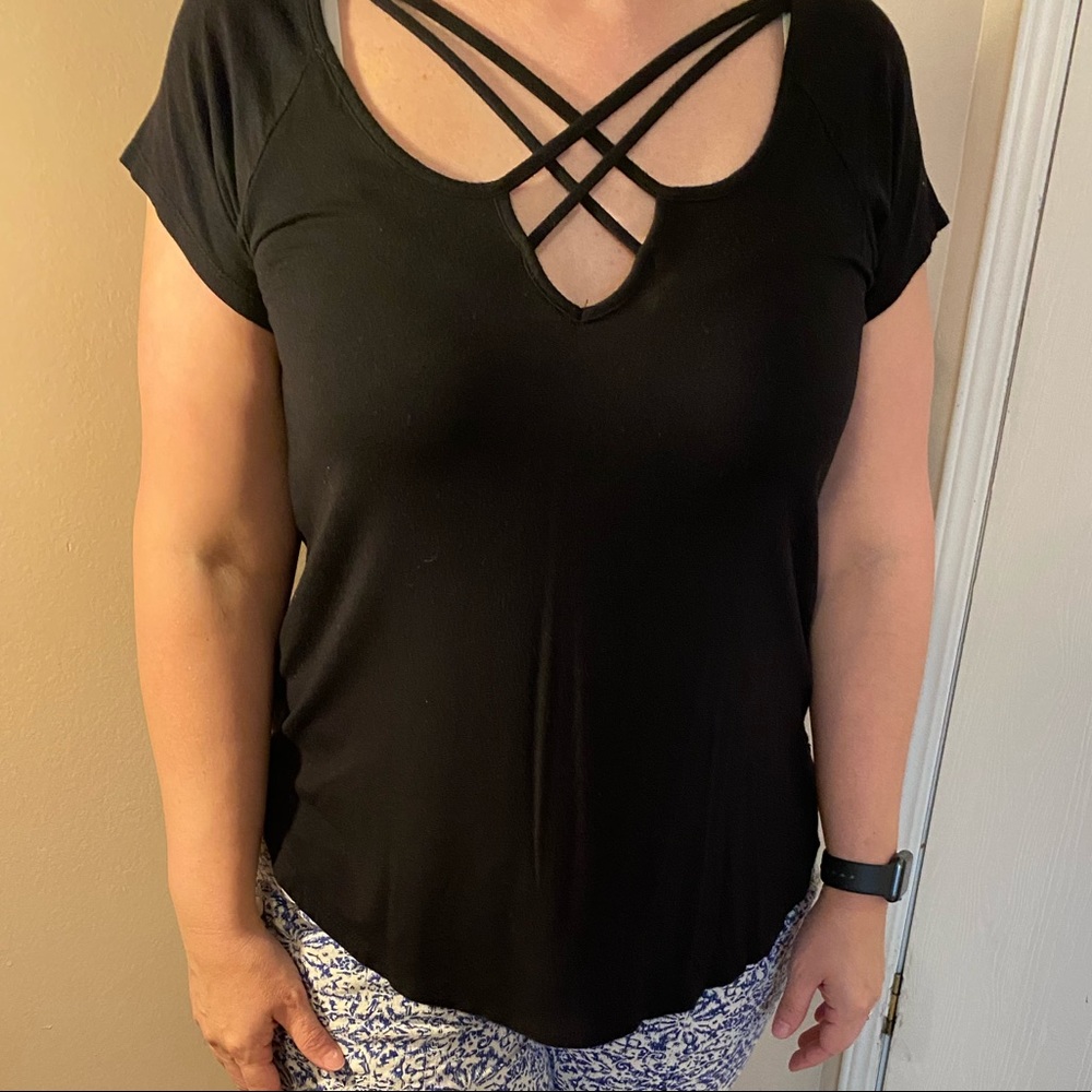 Black shirt